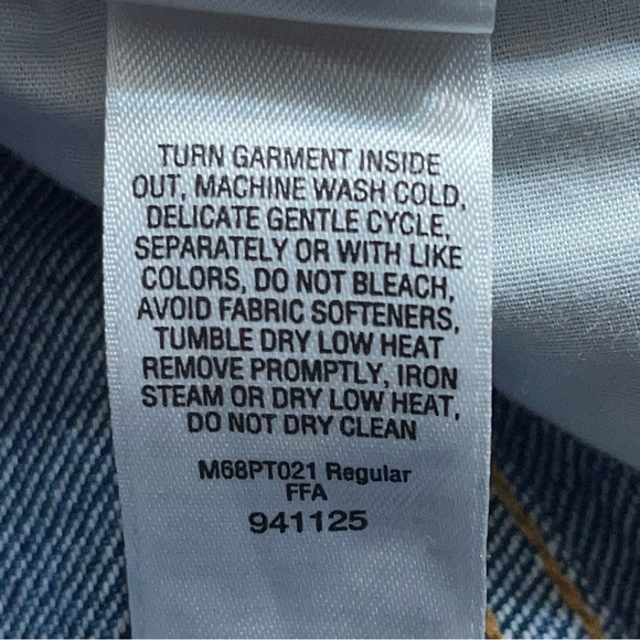 Cabela’s Roughneck Jeans Mens 32x32 Heavy Blue Denim Brush Guard Classic Fit - Picture 9 of 11